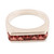 Garnet cocktail ring, 'Sparkling Crimson' - Garnet cocktail ring (image 2a) thumbail