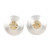 Citrine button earrings, 'Sun Shield' - Citrine button earrings (image 2a) thumbail