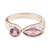 Amethyst cocktail ring, 'Attraction' - Amethyst cocktail ring (image 2a) thumbail
