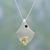 Citrine and garnet pendant necklace, 'Omen' - Citrine and garnet pendant necklace thumbail