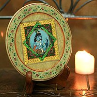 Soapstone plate,