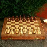 Wood chess set,