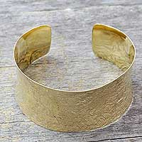 Gold vermeil cuff bracelet Summer Skies India
