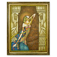 Marble dust relief panel,