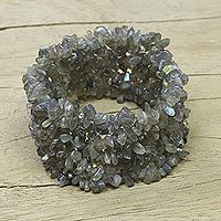 Labradorite stretch bracelet,