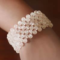 Rose quartz stretch bracelet,