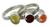 Garnet and carnelian stacking rings, 'Mystical Trio' (set of 3) - Garnet and carnelian stacking rings (Set of 3) (image 2a) thumbail