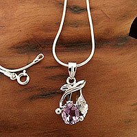 Amethyst necklace,