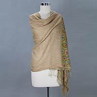 Linen shawl,