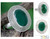 Sterling silver cocktail ring, 'Orissa Forest' - India Jewelry Sterling Silver with Green Onyx Ring thumbail