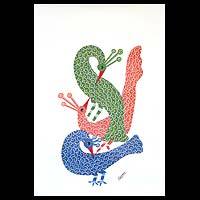 Gond painting,
