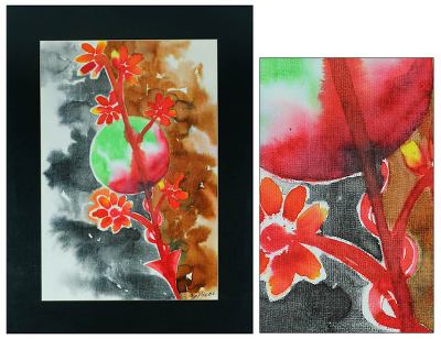 'Natural Environment' - Floral Expressionist Painting