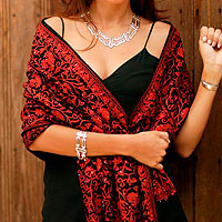 Wool shawl Fabled City India