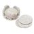 Marble coasters, 'Elephant Rose' (set for 6) - Fair Trade Marble Coaster Elephant Barware Set of 6 (image 2d) thumbail