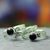 Amethyst stacking rings, 'Mystical Muse' (set of 3) - Amethyst with Sterling Silver 3 Stacking Rings from India (image 2b) thumbail