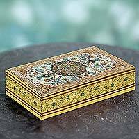 Papier mache box,