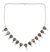 Labradorite and blue topaz waterfall necklace, 'Jaipuri Chic' - Modern Labradorite Waterfall Necklace (image 2a) thumbail