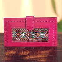 Leather wallet,