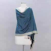 Silk shawl,