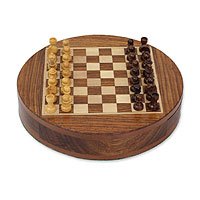 Wood chess set,