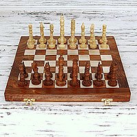 Wood chess set,