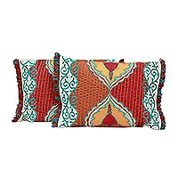 Cushion covers Spring Symphony pair India
