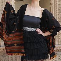 Handwoven shawl,