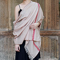 Wool shawl Sand Garden India