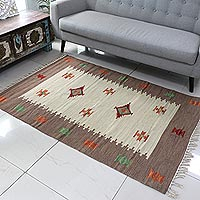 Wool rug Neon Magic 4x6 India