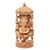 Wood sculpture, 'Blessed Ganesha II' - Wood sculpture (image 2a) thumbail