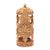 Wood sculpture, 'Blessed Ganesha II' - Wood sculpture (image 2c) thumbail