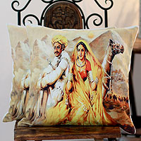 Cotton cushion covers Reshma and Shema pair India