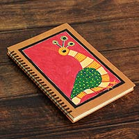 Journal Red Gond Peacock India