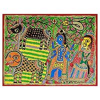 Madhubani painting,