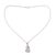 Sterling silver pendant necklace, 'Sai Baba Blessing' - India Artisan Crafted Sterling Silver Pendant Necklace (image 2a) thumbail
