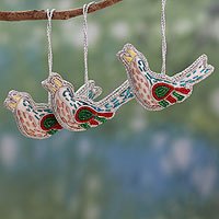 Beaded ornaments,