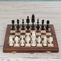 Wood chess set,
