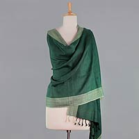 Silk shawl Rampur Meadow India