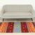 Wool rug, 'Art Energy' (4x6) - Wool Multicolor Dhurrie Style Area Rug (4x6) thumbail