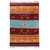 Wool rug, 'Art Energy' (4x6) - Wool Multicolor Dhurrie Style Area Rug (4x6) (image 2a) thumbail