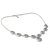 Blue topaz Y necklace, 'Goddess' - Blue Topaz Sterling Silver Y Necklace with Cubic Zirconia (image 2b) thumbail