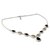 Smoky quartz and citrine Y necklace, 'Goddess' - Smoky Quartz and Citrine Sterling Silver Y Necklace (image 2b) thumbail