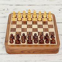 Wood chess set,