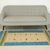 Wool area rug, 'Sky of India' - Blue Border Handwoven Wool Dhurrie Area Rug thumbail