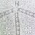 Cotton dress, 'Snow White Blossoms' - Cotton Floral Embroidered Dress in Snow White from India (image 2e) thumbail