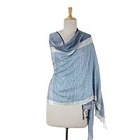 Silk shawl,