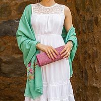 Wool shawl,