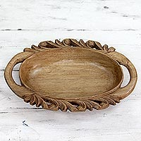 Wood tray Oval Beauty India