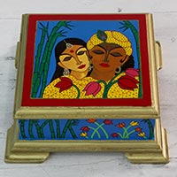 Wood box Divine Romance India