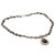 Smoky quartz pendant necklace, 'Princess Mist' - Smoky Quartz Pendant Necklace with Silver and Crystal Quartz (image 2b) thumbail